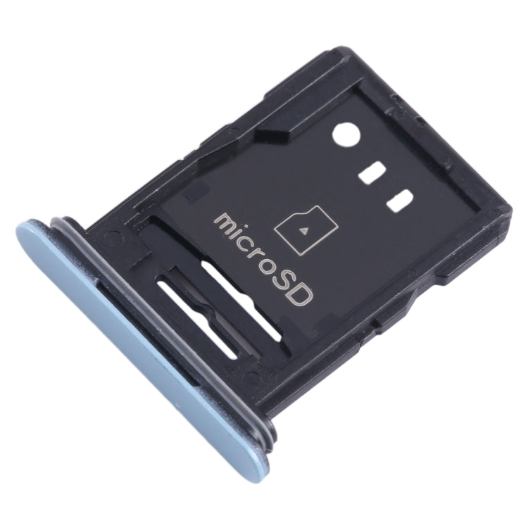 For Sony Xperia Ace II Original SIM + Micro SD Card Tray (Blue) - Card Tray by PMC TechLife | Online Shopping South Africa | PMC TechLife
