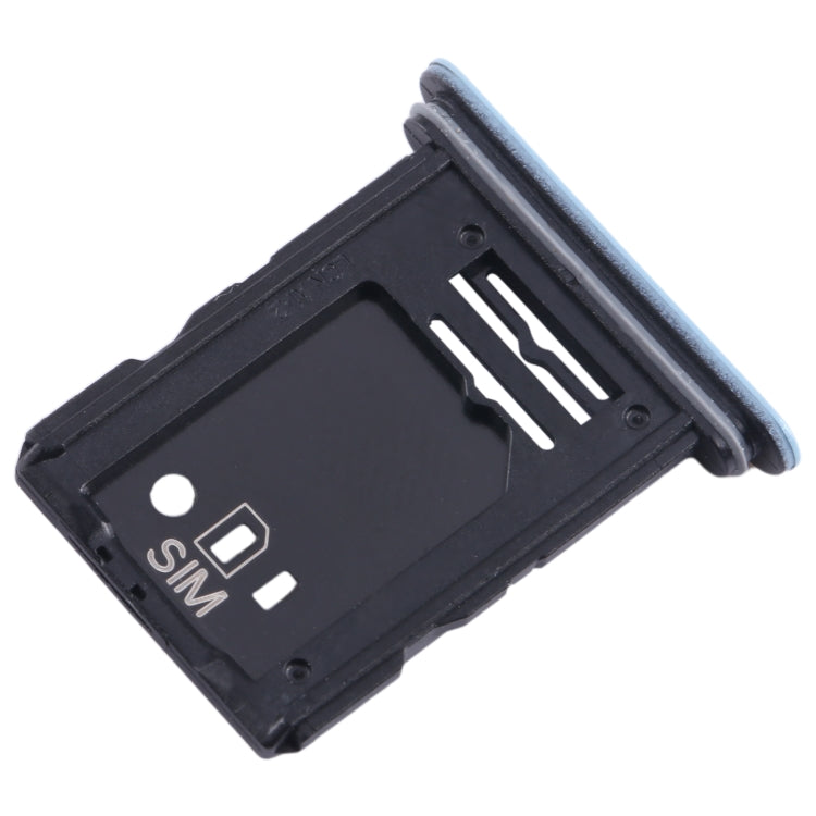 For Sony Xperia Ace II Original SIM + Micro SD Card Tray (Blue) - Card Tray by PMC TechLife | Online Shopping South Africa | PMC TechLife