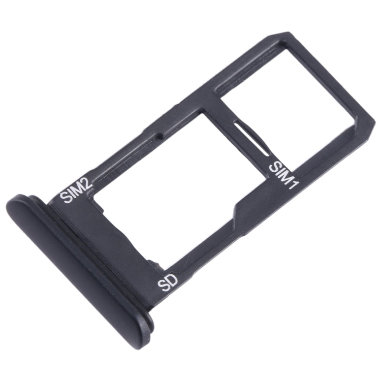 For Sony Xperia 10 II Original SIM + SIM / Micro SD Card Tray (Black) - Card Tray by PMC TechLife | Online Shopping South Africa | PMC TechLife
