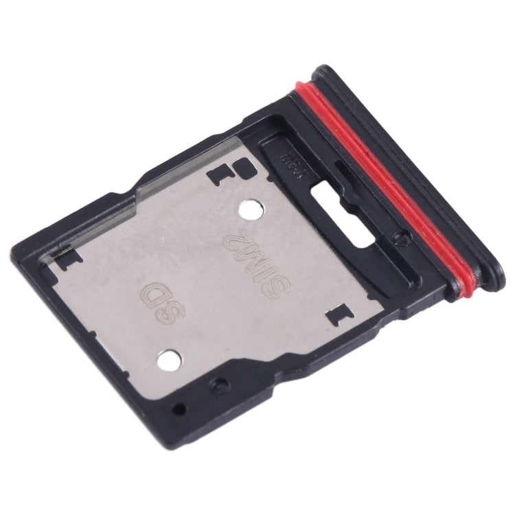 For Xiaomi Poco X4 GT SIM Card Tray + SIM Card Tray / Micro SD Card Tray (Black) - Card Tray by PMC TechLife | Online Shopping South Africa | PMC TechLife