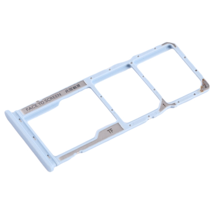 For Xiaomi Redmi A2 SIM Card Tray + SIM Card Tray + Micro SD Card Tray (Blue) - Card Tray by PMC TechLife | Online Shopping South Africa | PMC TechLife