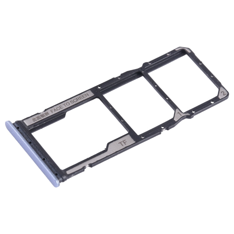 For Xiaomi Redmi 13C SIM Card Tray + SIM Card Tray + Micro SD Card Tray (Purple) - Card Tray by PMC TechLife | Online Shopping South Africa | PMC TechLife