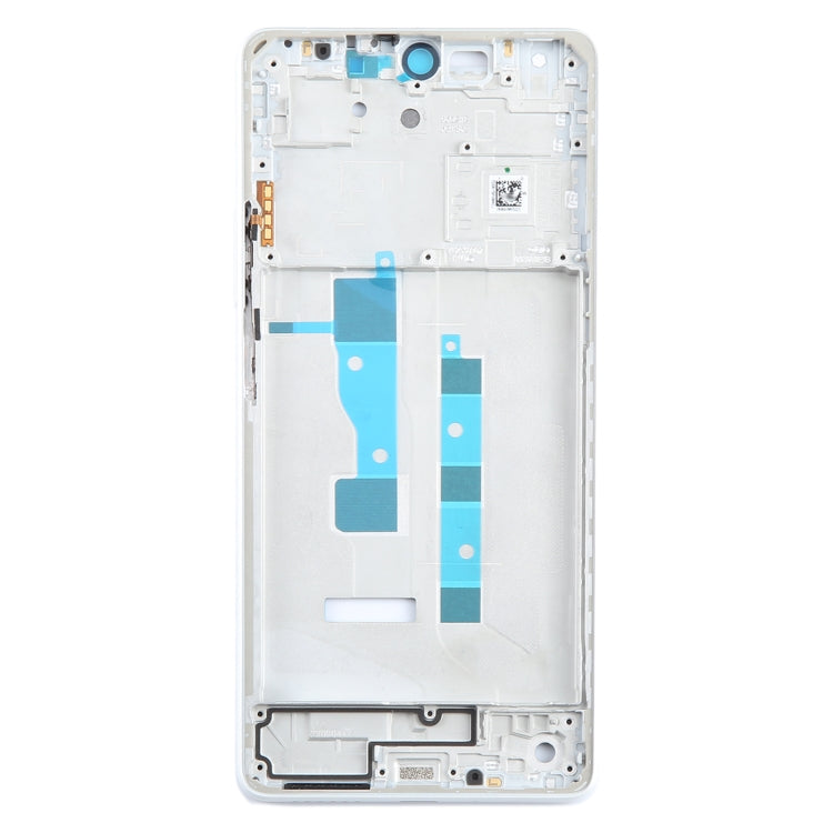 For Xiaomi Redmi Note 13 5G Original Front Housing LCD Frame Bezel Plate (White) - Frame Bezel Plate by PMC TechLife | Online Shopping South Africa | PMC TechLife | Buy Now Pay Later Mobicred