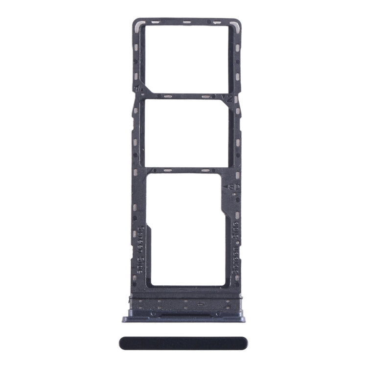 For Tecno Pova Neo SIM Card Tray + SIM Card Tray + Micro SD Card Tray (Black) - free shipping - PMC TechLife - Order now!