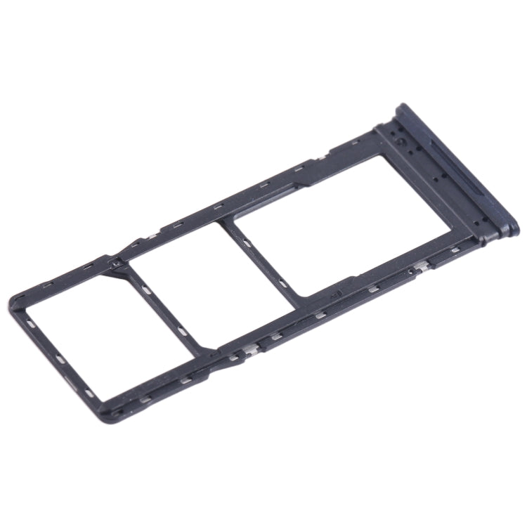 For Tecno Pova Neo SIM Card Tray + SIM Card Tray + Micro SD Card Tray (Black) - free shipping - PMC TechLife - Order now!