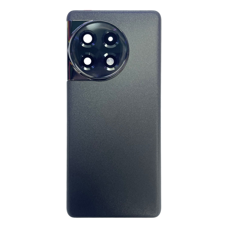 For OnePlus ACE 2 PHK110 Battery Glass Back Cover(Black) - Back Cover by PMC TechLife | Online Shopping South Africa | PMC TechLife