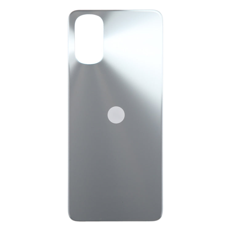 For Motorola Moto E32 Original Battery Back Cover(Silver) - Back Cover by PMC TechLife | Online Shopping South Africa | PMC TechLife