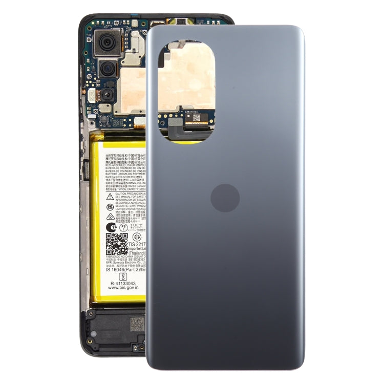 For Motorola Edge 2022 Original Battery Back Cover(Black) - Back Cover by PMC TechLife | Online Shopping South Africa | PMC TechLife