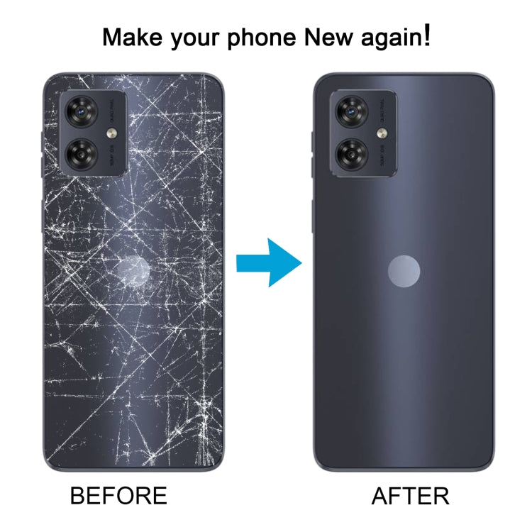 For Motorola Moto G54 Original Battery Back Cover(Blue) - Back Cover by PMC TechLife | Online Shopping South Africa | PMC TechLife