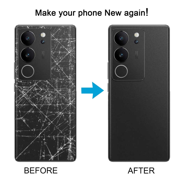 For vivo V29 Original Battery Back Cover with Camera Lens Cover(Purple Red) - Back Cover by PMC TechLife | Online Shopping South Africa | PMC TechLife