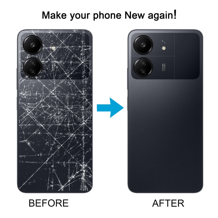 For Xiaomi Poco C65 Original Battery Back Cover(Blue) - Back Cover by PMC TechLife | Online Shopping South Africa | PMC TechLife
