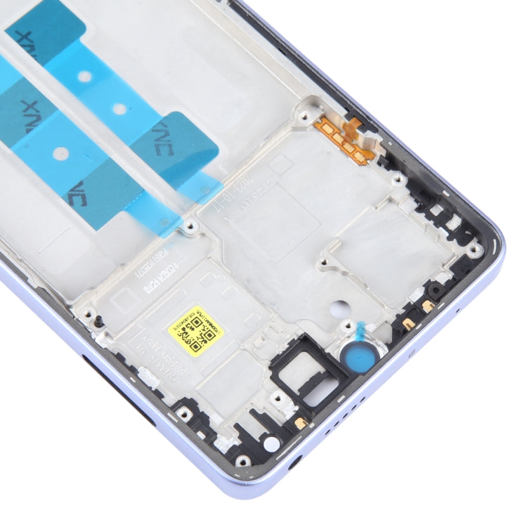 For Xiaomi Poco M6 Pro 4G Original Front Housing LCD Frame Bezel Plate (Purple) - LCD Related Parts by PMC Jewellery | Online Shopping South Africa | PMC Jewellery