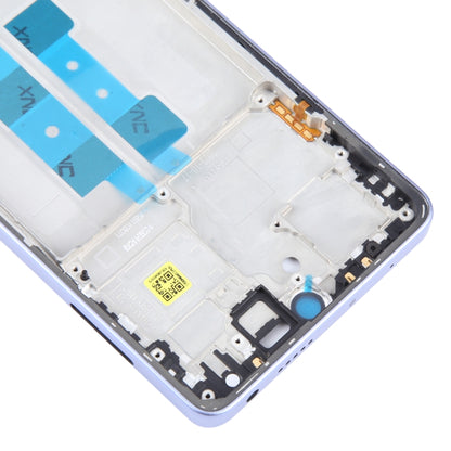 For Xiaomi Poco M6 Pro 4G Original Front Housing LCD Frame Bezel Plate (Purple) - LCD Related Parts by PMC Jewellery | Online Shopping South Africa | PMC Jewellery