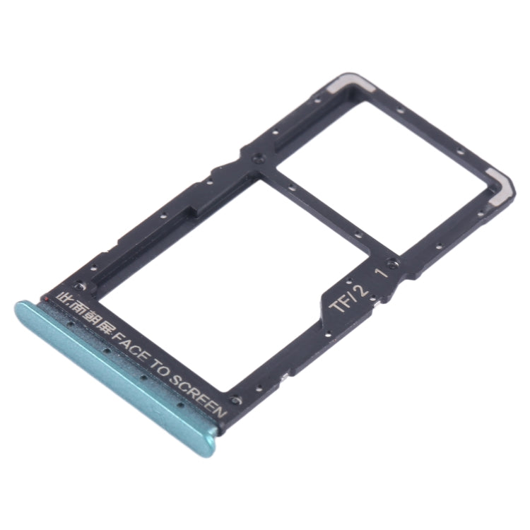 For Xiaomi Redmi Note 12 5G SIM Card Tray + SIM / Micro SD Card Tray (Green) - Card Tray by PMC TechLife | Online Shopping South Africa | PMC TechLife
