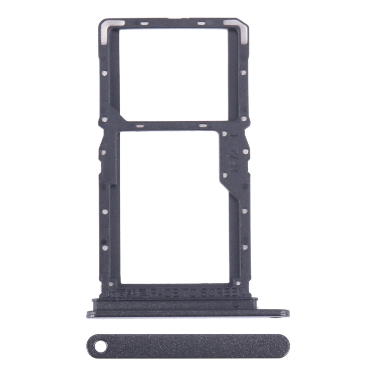 For Xiaomi Redmi Note 13 5G SIM Card Tray + SIM / Micro SD Card Tray (Black) - Card Tray by PMC TechLife | Online Shopping South Africa | PMC TechLife | Buy Now Pay Later Mobicred