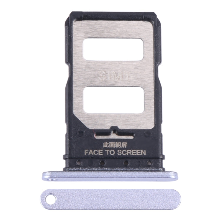 For Xiaomi Redmi Note 13 Pro+ SIM Card Tray + SIM Card Tray (Purple) - Card Tray by PMC TechLife | Online Shopping South Africa | PMC TechLife