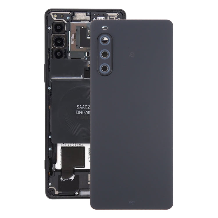 For Sony Xperia 10 V Original Battery Back Cover with Camera Lens Cover(Black) - free shipping - PMC TechLife - Order now!