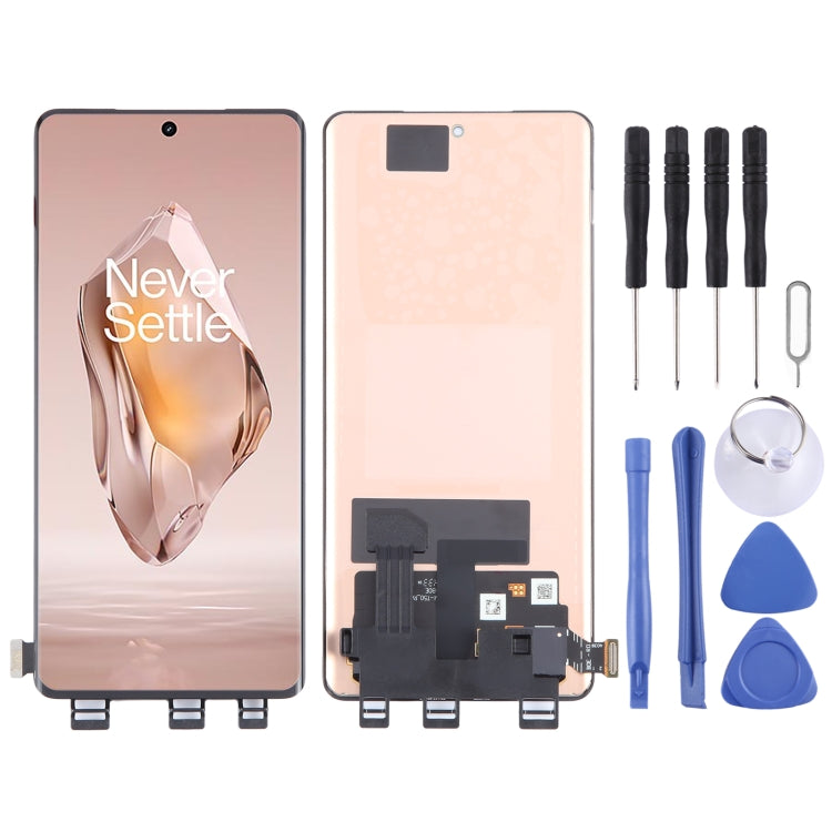 For OnePlus 12R CPH2609 AMOLED LCD Screen with Digitizer Full Assembly (Black) - LCD Screen by PMC TechLife | Online Shopping South Africa | PMC TechLife