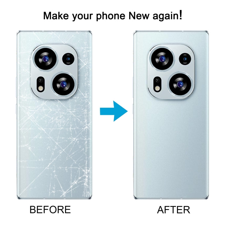 For Tecno Phantom X2 AD8 Original Battery Back Cover(Blue) - Back Cover by PMC TechLife | Online Shopping South Africa | PMC TechLife
