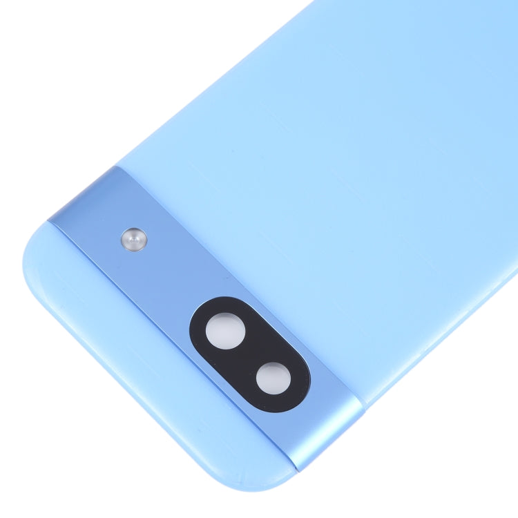 For Google Pixel 8A Battery Back Cover with Camera Lens Cover(Blue) - Back Cover by PMC Jewellery | Online Shopping South Africa | PMC Jewellery | Buy Now Pay Later Mobicred