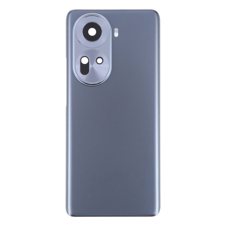For OPPO Reno11 Global Original Battery Back Cover with Camera Lens Cover(Black) - Back Cover by PMC TechLife | Online Shopping South Africa | PMC TechLife