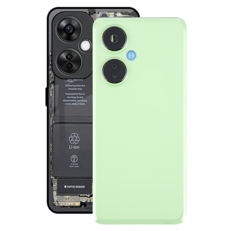 For OnePlus Nord CE 3 Lite Original Battery Back Cover with Camera Lens Cover(Green) - Back Cover by PMC TechLife | Online Shopping South Africa | PMC TechLife | Buy Now Pay Later Mobicred