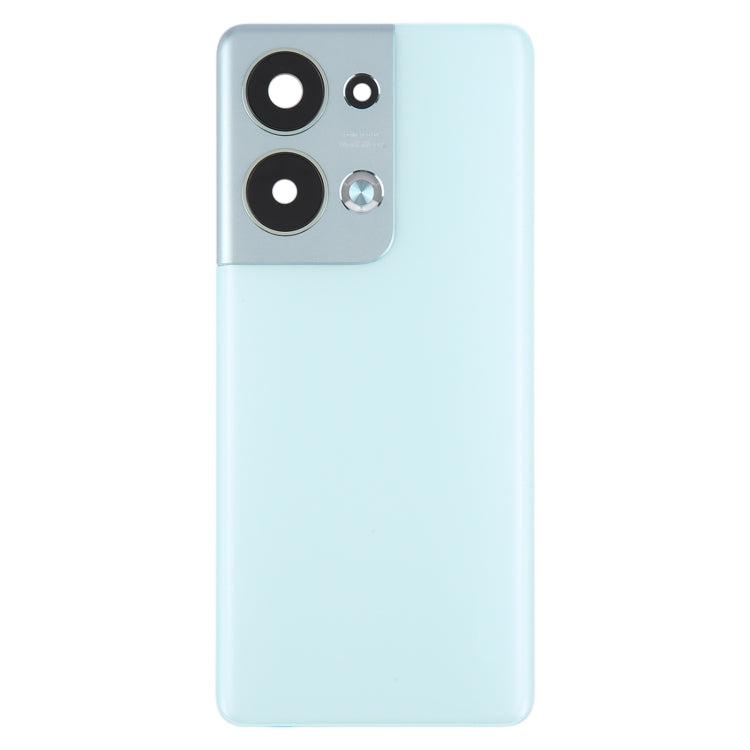 For OPPO Reno9 Pro+ Original Battery Back Cover with Camera Lens Cover(Blue) - Back Cover by PMC TechLife | Online Shopping South Africa | PMC TechLife | Buy Now Pay Later Mobicred