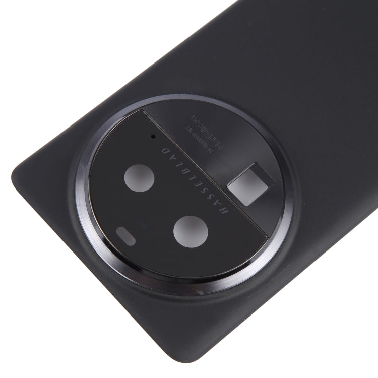 For OPPO Find X6 Pro Original Battery Back Cover with Camera Lens Cover(Black) - Back Cover by PMC TechLife | Online Shopping South Africa | PMC TechLife | Buy Now Pay Later Mobicred