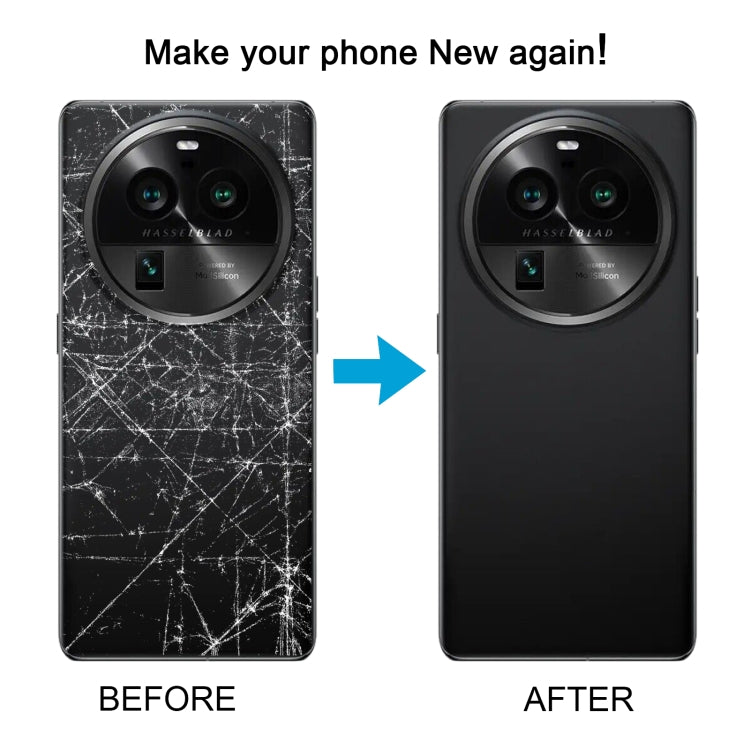 For OPPO Find X6 Pro Original Battery Back Cover with Camera Lens Cover(Blue) - Back Cover by PMC TechLife | Online Shopping South Africa | PMC TechLife | Buy Now Pay Later Mobicred