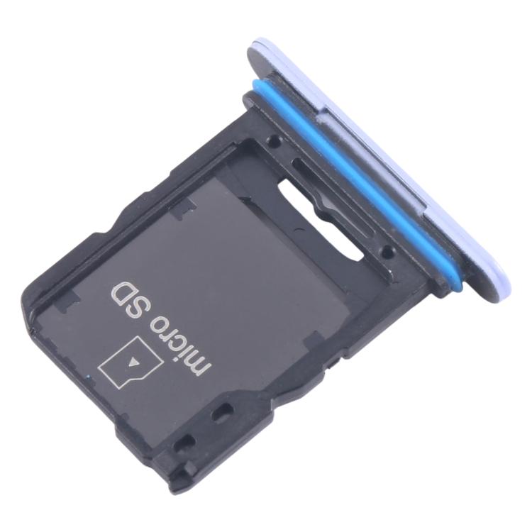For Sony Xperia 10 V Original SIM Card Tray + Micro SD Card Tray (Purple) - Card Tray by PMC TechLife | Online Shopping South Africa | PMC TechLife | Buy Now Pay Later Mobicred