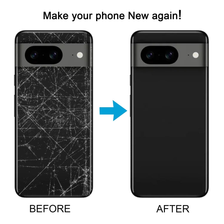 For Google Pixel 8a Original Battery Back Cover(Black) - Back Cover by PMC TechLife | Online Shopping South Africa | PMC TechLife | Buy Now Pay Later Mobicred