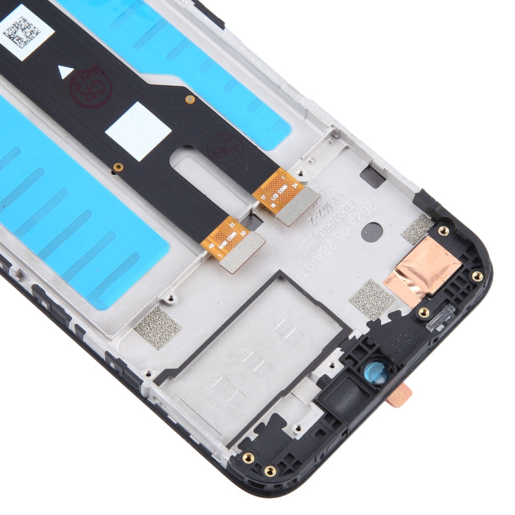 For ZTE Blade V50 Design 4G LCD Screen Digitizer Full Assembly with Frame (Black) - For ZTE by PMC TechLife | Online Shopping South Africa | PMC TechLife | Buy Now Pay Later Mobicred