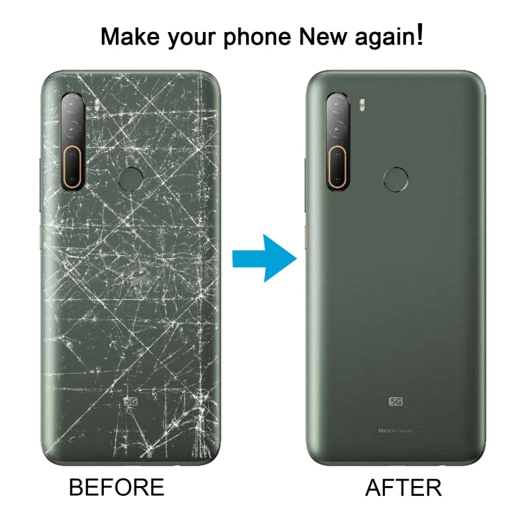 For HTC U20 5G Original Battery Back Cover(White) - Back Cover by PMC TechLife | Online Shopping South Africa | PMC TechLife | Buy Now Pay Later Mobicred