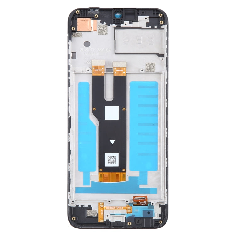 For ZTE Axon 50 Lite 8050 LCD Screen Digitizer Full Assembly with Frame (Black) - For ZTE by PMC Jewellery | Online Shopping South Africa | PMC Jewellery | Buy Now Pay Later Mobicred