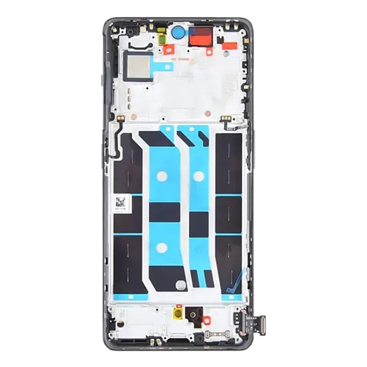 For OnePlus 11R CPH2487 Original AMOLED LCD Screen Digitizer Full Assembly with Frame (Black) - free shipping - PMC TechLife - Order now!
