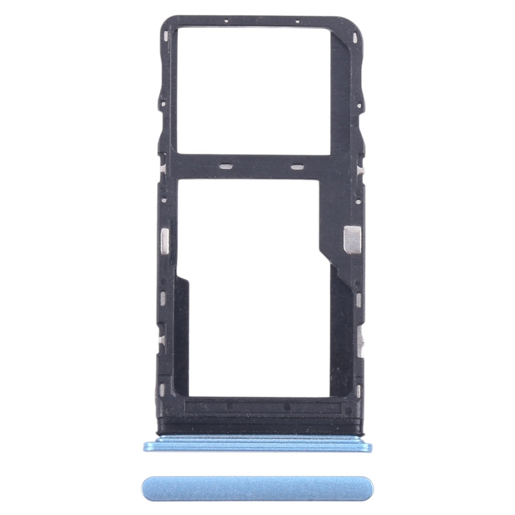 For TCL 20L / 20 Lite Original SIM Card Tray + Micro SD Card Tray (Blue) - For TCL by PMC Jewellery | Online Shopping South Africa | PMC Jewellery | Buy Now Pay Later Mobicred