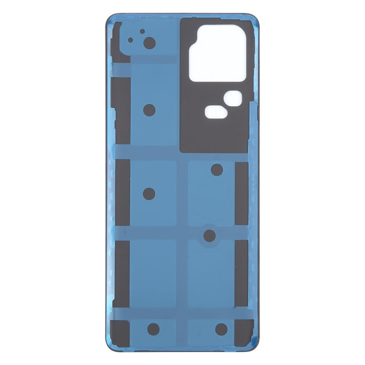 For vivo V30 Pro Battery Back Cover with Camera Lens Cover(Black) - Back Cover by PMC TechLife | Online Shopping South Africa | PMC TechLife | Buy Now Pay Later Mobicred