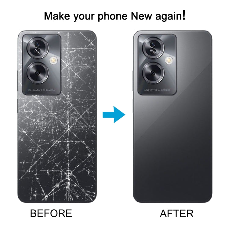 For OPPO A79 5G Original Battery Back Cover with Camera Lens(Purple) - free shipping - PMC Jewellery - Order now!