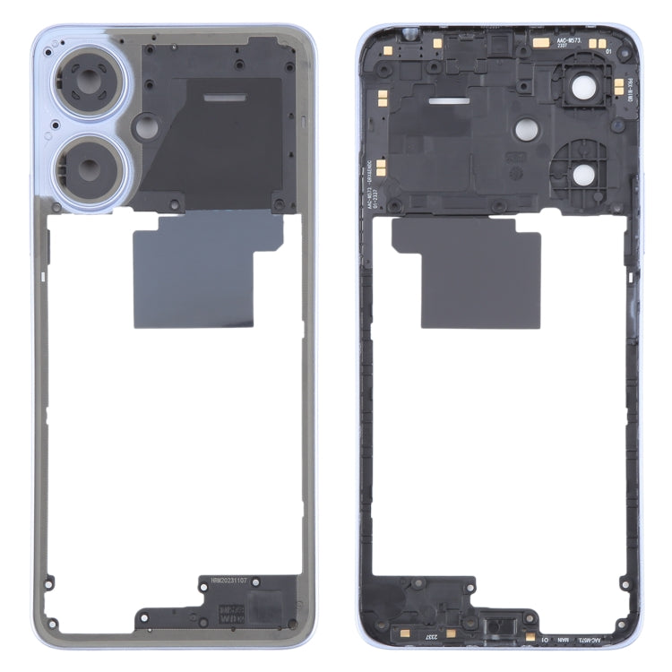 For Xiaomi Poco M6 Original Middle Frame Bezel Plate (Purple) - Frame Bezel Plate by PMC Jewellery | Online Shopping South Africa | PMC Jewellery | Buy Now Pay Later Mobicred