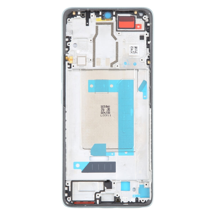 For Xiaomi Redmi Turbo 3 Original Front Housing LCD Frame Bezel Plate (Green) - Frame Bezel Plate by PMC Jewellery | Online Shopping South Africa | PMC Jewellery | Buy Now Pay Later Mobicred