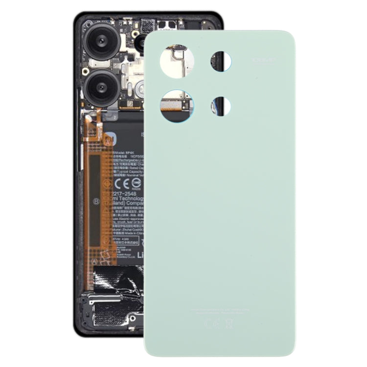 For Xiaomi Redmi Note 13 4G Original Battery Back Cover(Green) - Back Cover by PMC Jewellery | Online Shopping South Africa | PMC Jewellery | Buy Now Pay Later Mobicred