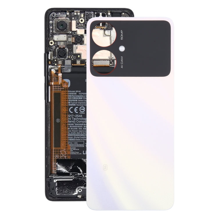 For Xiaomi Redmi 13R Original Battery Back Cover(Gold) - Back Cover by PMC Jewellery | Online Shopping South Africa | PMC Jewellery | Buy Now Pay Later Mobicred