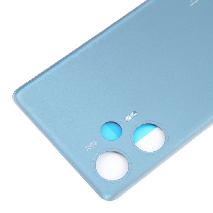 For Xiaomi Poco F5 Original Battery Back Cover(Blue) - Back Cover by PMC Jewellery | Online Shopping South Africa | PMC Jewellery | Buy Now Pay Later Mobicred