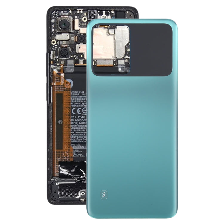 For Xiaomi Poco X5 Pro Original Battery Back Cover(Green) - free shipping - PMC Jewellery - Order now!