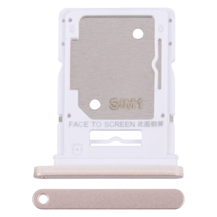 For Xiaomi Redmi 13 4G Original SIM Card Tray + SIM / Micro SD Card Tray (Gold) - Card Tray by PMC Jewellery | Online Shopping South Africa | PMC Jewellery | Buy Now Pay Later Mobicred