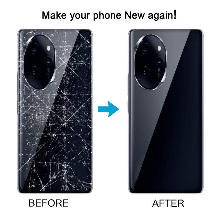 For Honor 100 Pro Battery Back Cover(Black) - free shipping - PMC Jewellery - Order now!