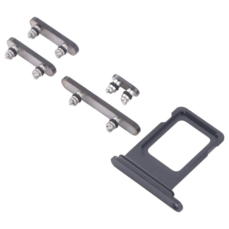 For iPhone 16 Pro Max Original SIM Card Tray + SIM Card Tray + Side Keys (Black) - Others by PMC Jewellery | Online Shopping South Africa | PMC Jewellery | Buy Now Pay Later Mobicred