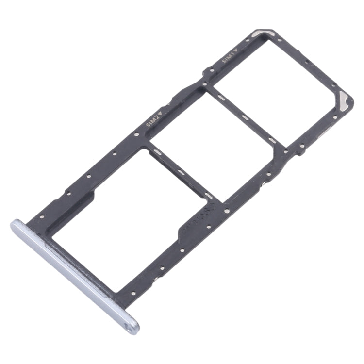 For Samsung Galaxy A06 SM-A065F Original SIM Card Tray + SIM Card Tray + Micro SD Card Tray (Silver) - free shipping - PMc TechLife - Order now!