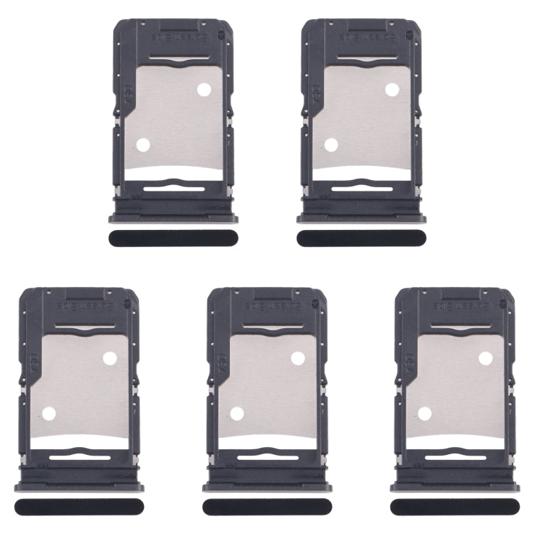 For Infinix Note 30 X6833B 5pcs SIM Card Tray + SIM Card Tray + Micro SD Card Tray (Black) - Card Tray by PMc TechLife | Online Shopping South Africa | PMc TechLife | Buy Now Pay Later Mobicred
