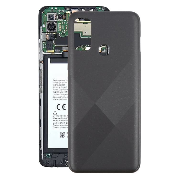 For Infinix Hot 10 Play Original Battery Back Cover(Black) - Back Cover by PMc TechLife | Online Shopping South Africa | PMc TechLife | Buy Now Pay Later Mobicred